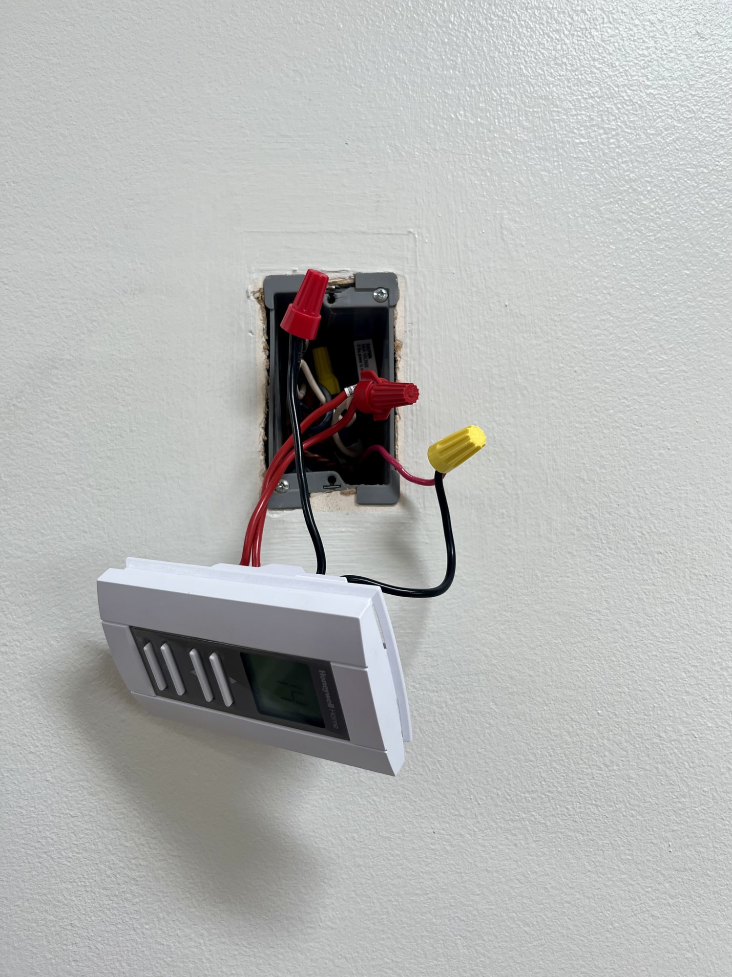Installing a new thermostat in the wall, Thermostat Upgrades.