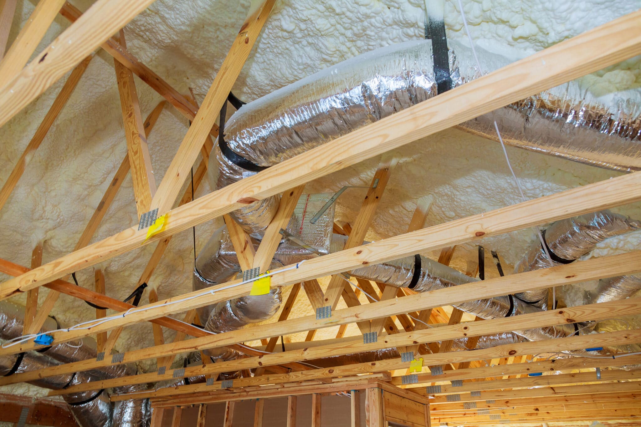 HVAC insulation, Winter HVAC Checks.