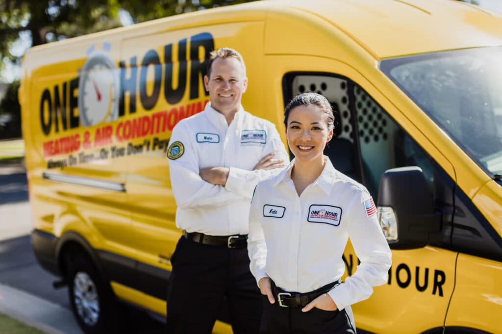 one hour heating and air conditioning services